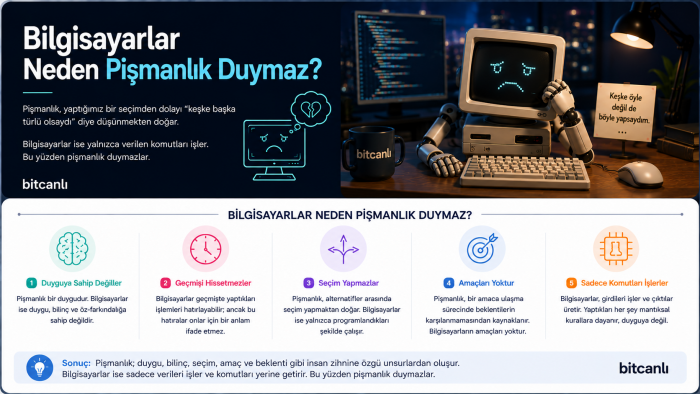 Bilgisayarlar Neden Pişmanlık Duymaz?